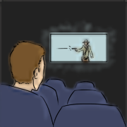 cinema goers